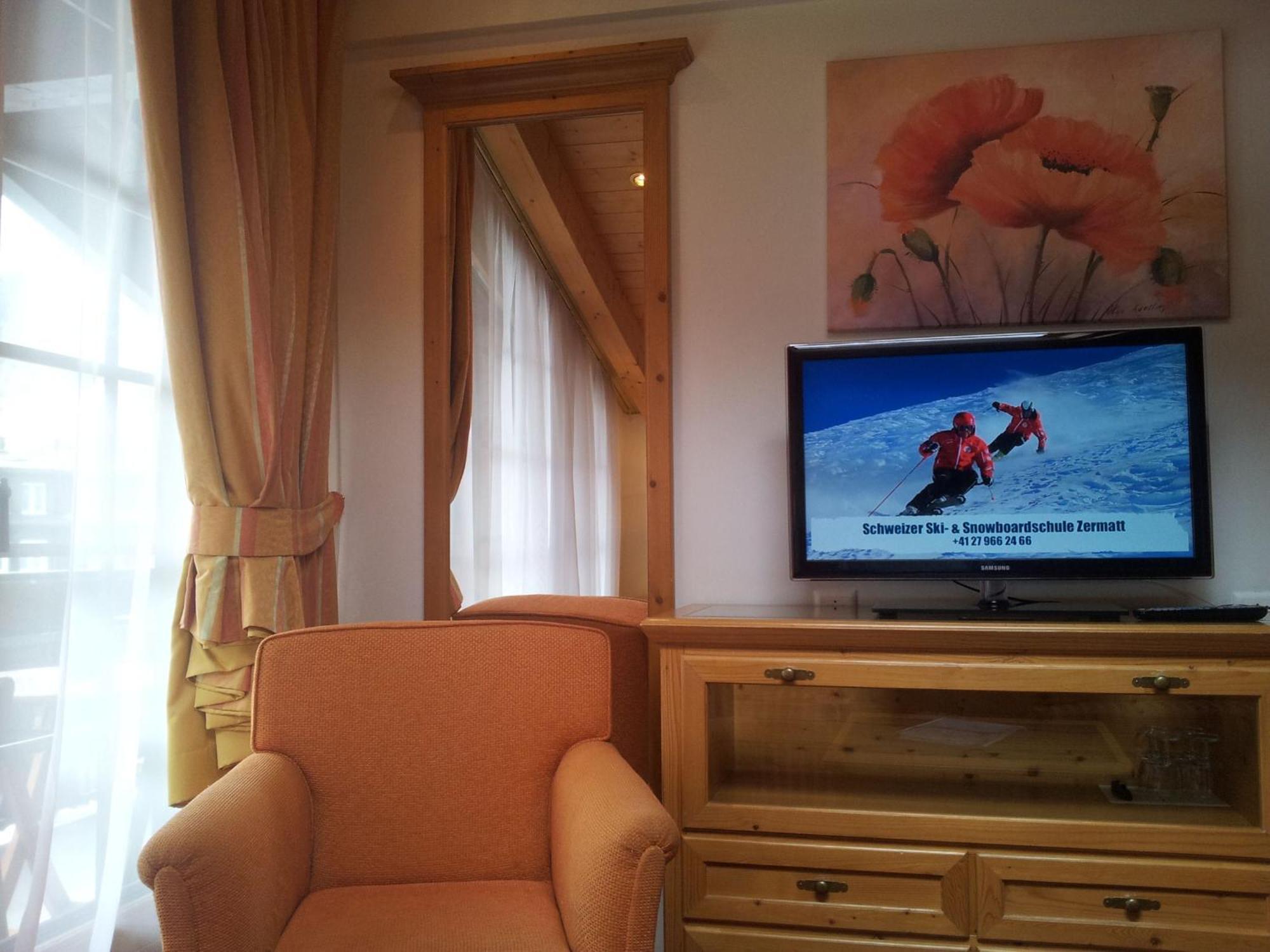 Hotel Dufour Chalet - Adults Only Zermatt Rum bild